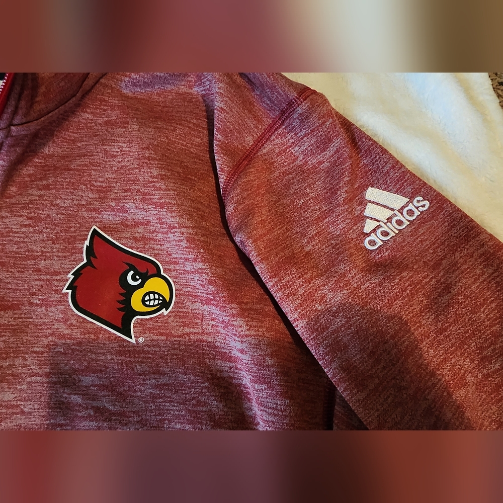 Adidas University of Louisville Team Issued pullover